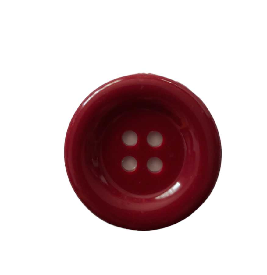 Plastový knoflík 50mm vínový