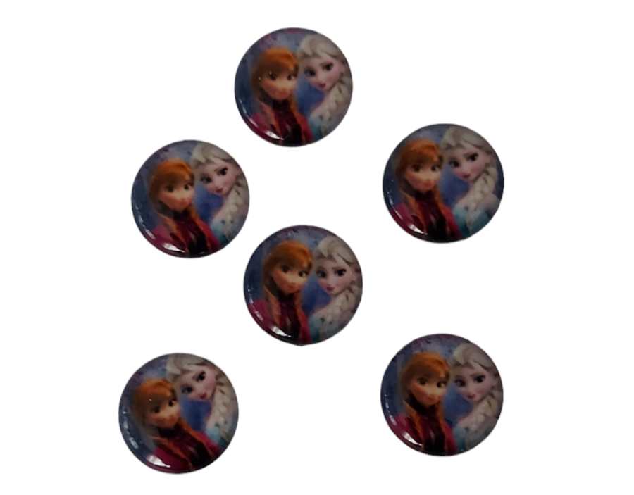 Skleněný kabošon k nalepení 12 mm kulatý