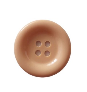 Plastový knoflík 50mm světle oranžový